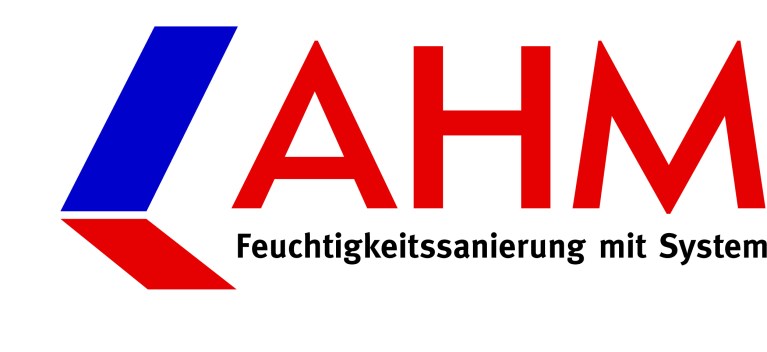 Logo AHM Feuchtigkeitssanierung mit System